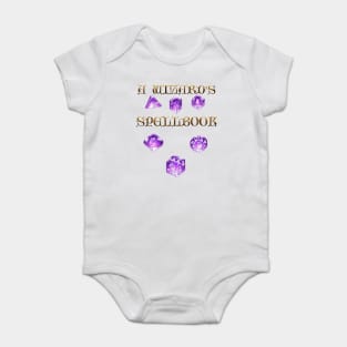 A Wizard's spellbook Baby Bodysuit